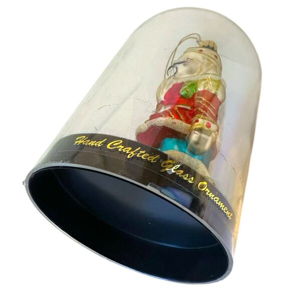 NEW Vintage HARRODS Limited Series Hand Crafted Nutcracker Glass Ornament 6" - Picture 8 of 11